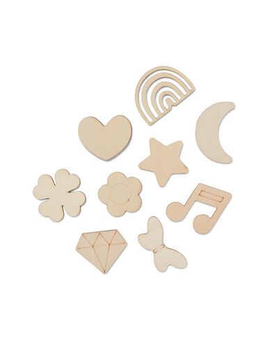 figuren hout - 27 stuks