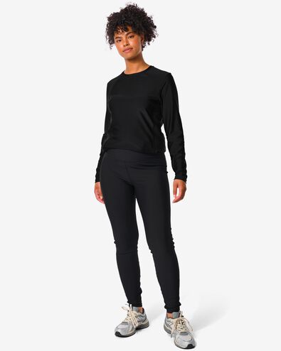 dames sportlegging zwart