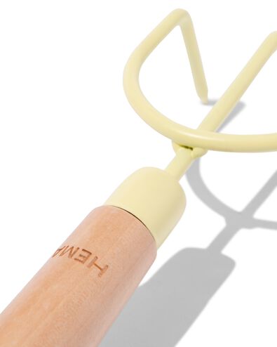 tuinhark rvs geel 26cm