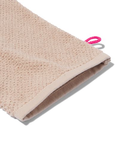 washand zware kwaliteit beige rijstkorrel