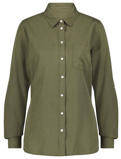 damesblouse lichtgroen