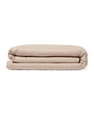 LINDA. dekbedovertrek percal 140x200/220 bruisend beige