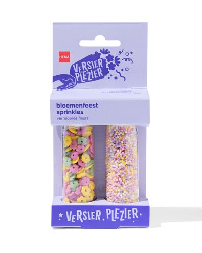 versierplezier eetbare sprinkles bloemenmix