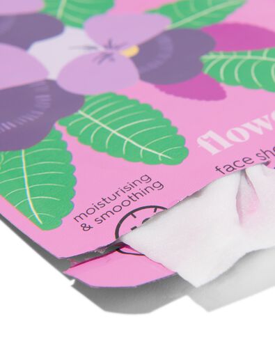 sheet gezichtsmasker bloemen