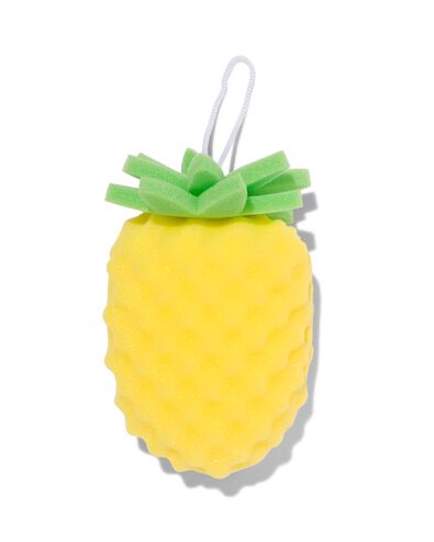 badspons ananas 18cm geel