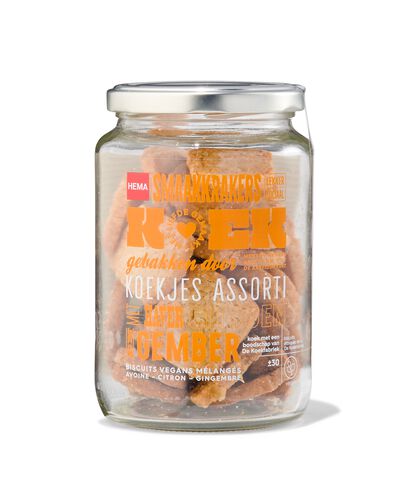 glazen pot met koekjes - 220gram