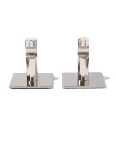 plakhaken rvs - 2 stuks