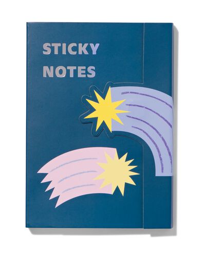 sticky notes in boekje sterren
