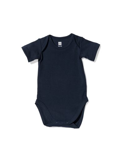 romper organic katoen stretch donkerblauw