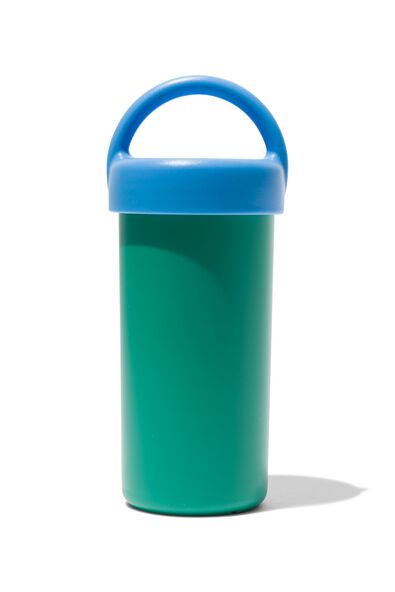 drinkbeker met deksel groen 300ml