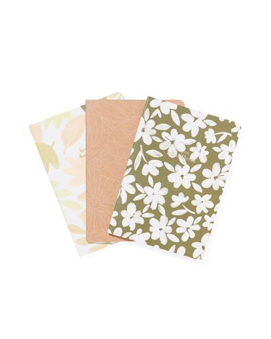 schriften A5 gelinieerd - 3 stuks