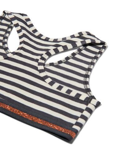 kinder croptops stretch katoen - 2 stuks lichtgroen