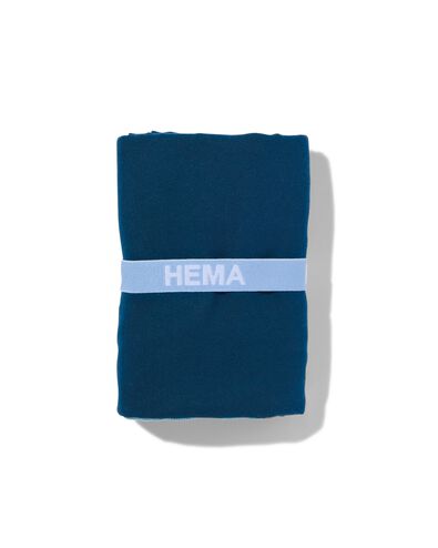 handdoek microvezel 70x140 blauw