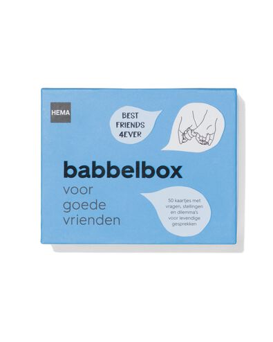 babbelbox voor goede vrienden