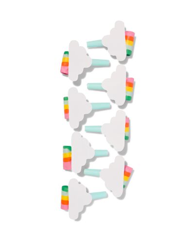 roltongen rainbow - 8 stuks