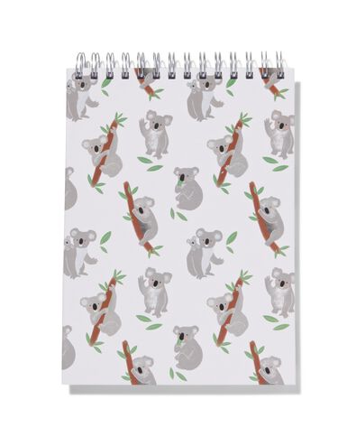 schetsboek met spiraal blanco koala 25.5x18.6