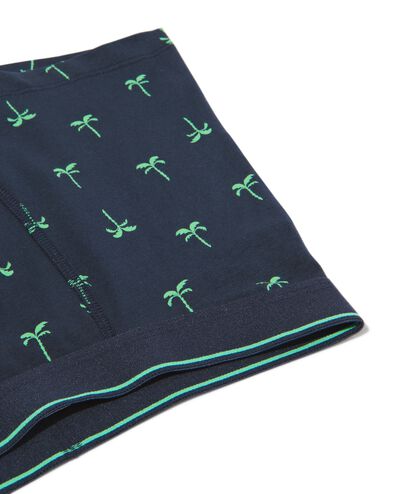 kinderboxers katoen/stretch - 3 stuks blauw