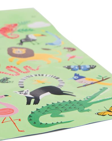 stickervellen wilde dieren 19x10 - 2 stuks