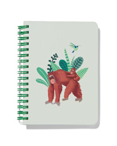 notitieboek gelinieerd orang-oetan A6