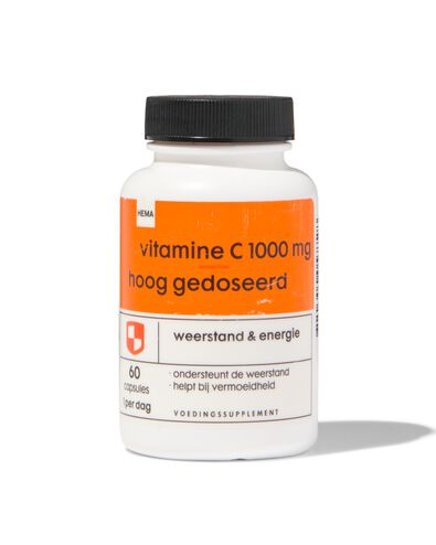 vitamine C-1000 mg hoog gedoseerd - 60 stuks