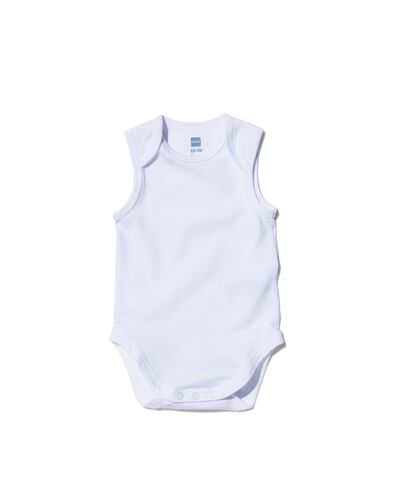 romper organic katoen stretch - 2 stuks wit