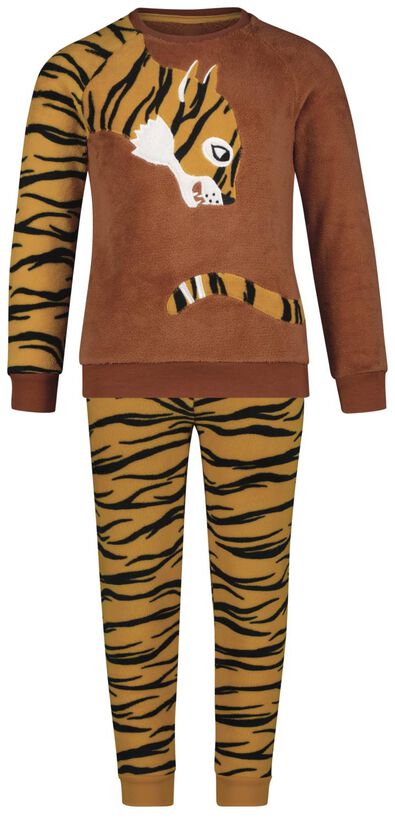 kinder pyjama fleece cheetah bruin