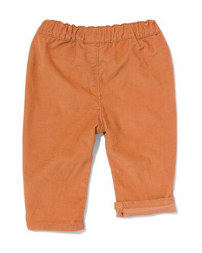 baby broek rib bruin