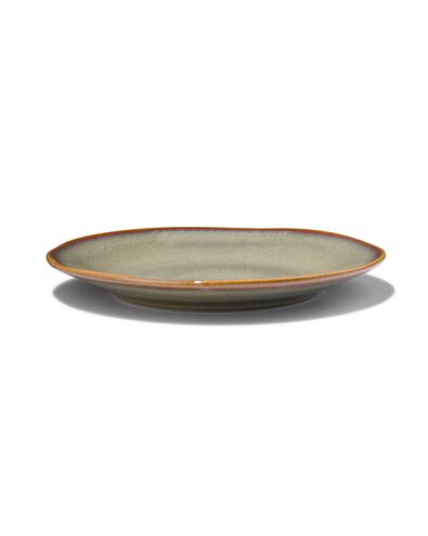 dinerbord &Oslash;26cm Porto reactief glazuur taupe