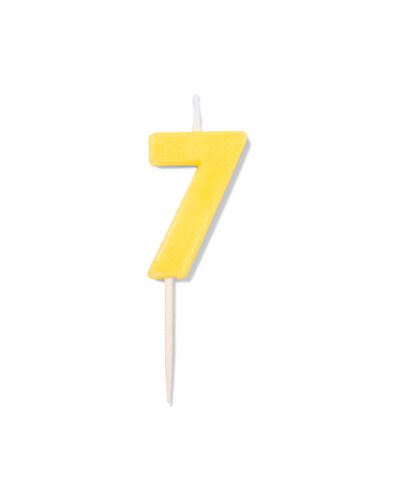 taartkaarsje cijfer 7