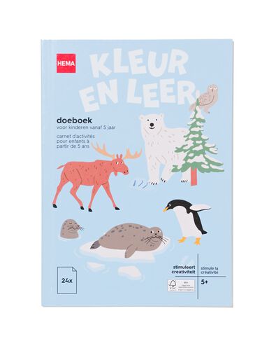 kleur en doe boek 5+