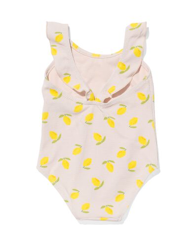 baby badpak citroenen geel