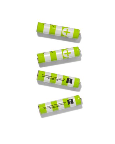 oplaadbare AAA batterijen 800mAh - 4 stuks