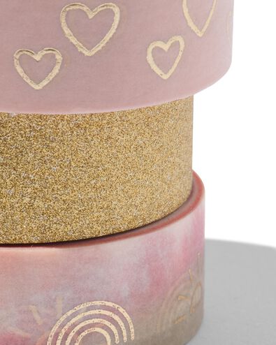 washi tapes - 3 stuks
