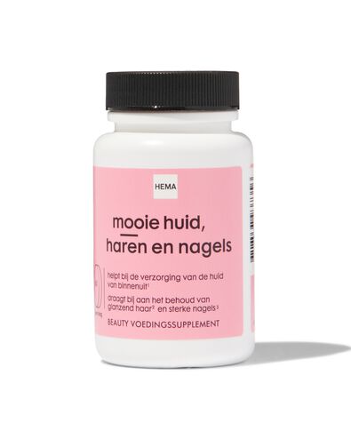 mooie huid, haar en nagels - 60 stuks