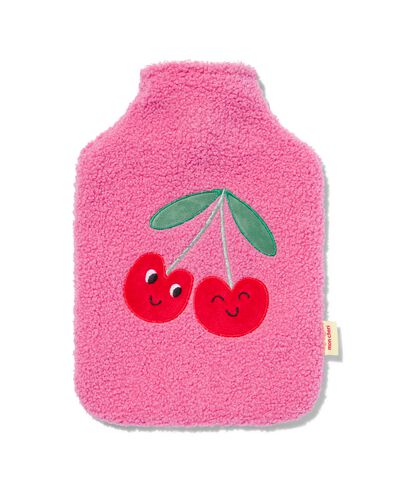 warmwaterkruik teddy kers