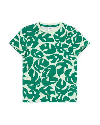 kinder t-shirt bladeren groen