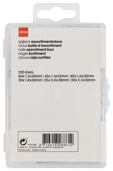 spijkers 11.5x8cm - 220 stuks