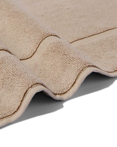 badmat 50x85 zware kwaliteit taupe
