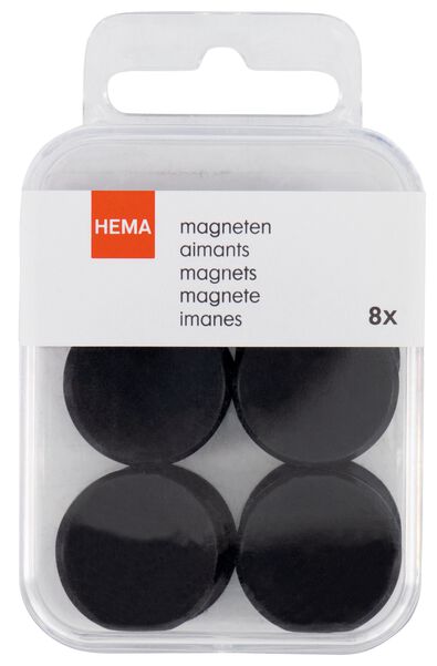 magneten &Oslash;2.3 cm - 8 stuks