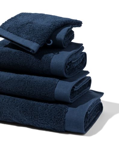 handdoeken - hotel extra zacht donkerblauw