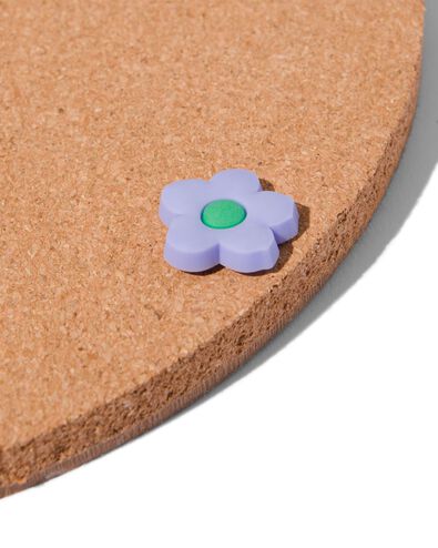 prikbord bloem &Oslash;48cm kurk
