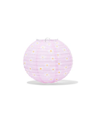 lampion papier bloemen &Oslash;24cm