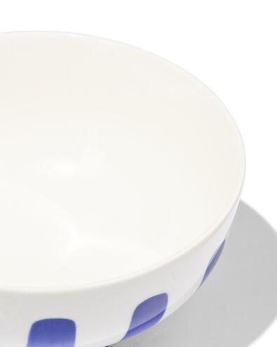 schaaltje &Oslash;11cm Tafelgenoten new bone wit met blauw