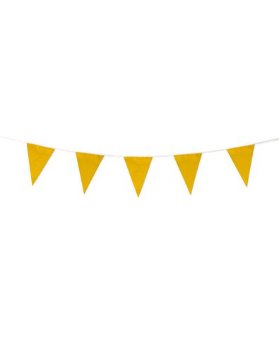vlaggenlijn plastic goud 6m