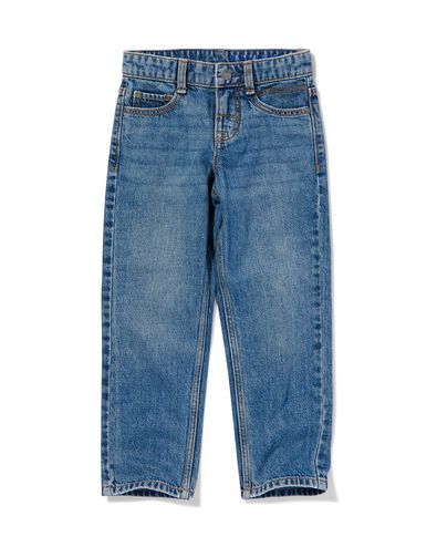 kinderjeans straight fit blauw