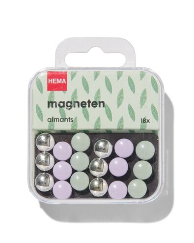 mini magneten - 18 stuks