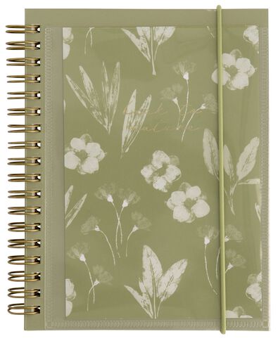 insteek notitieboek met spiraal 16.5x12.5 gelinieerd