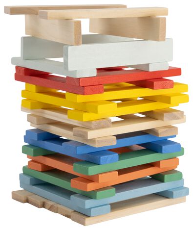 platte bouwblokken - 200 stuks