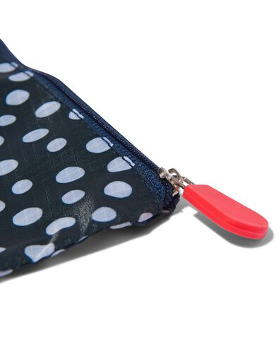 ritstasjes donkerblauw - 3 stuks