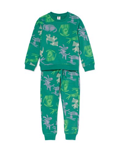 kinder kleding sweatset honden beige